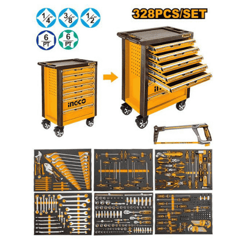 INGCO 328 Pcs Hand tools Set - HTCS273281