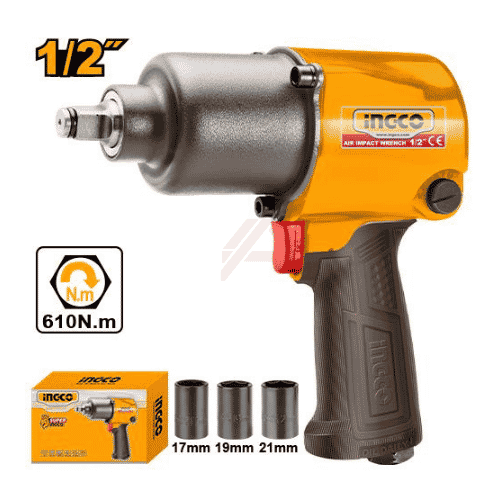 INGCO Air impact wrench 1//2" AIW12562