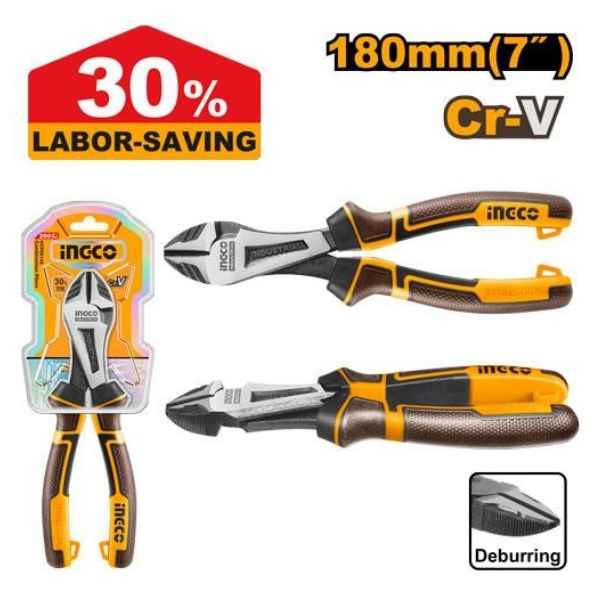 INGCO 7" High Leverage Combination Pliers - HHHDCP28180