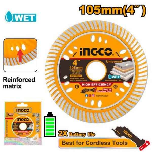 INGCO 4" Ultrathin diamond disc - DMD061051