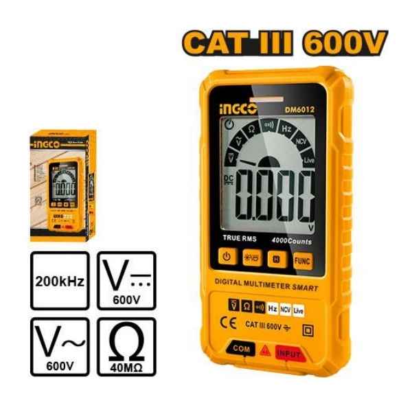 INGCO 600V Digital multimeter - DM6012