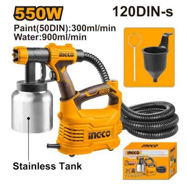 INGCO 550w HVLP spray gun - SPG5008-2