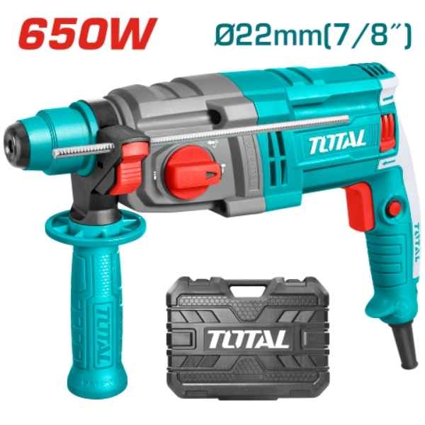 TOTAL 650w Rotary Hammer - TH306236