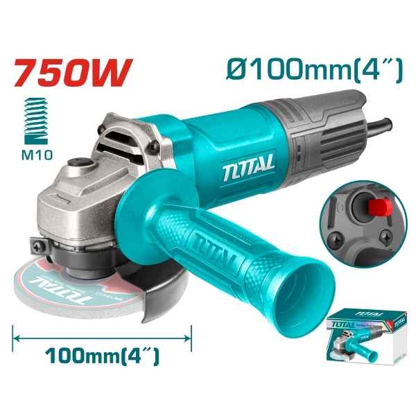 TOTAL 750w Angle Grinder - TG10710056