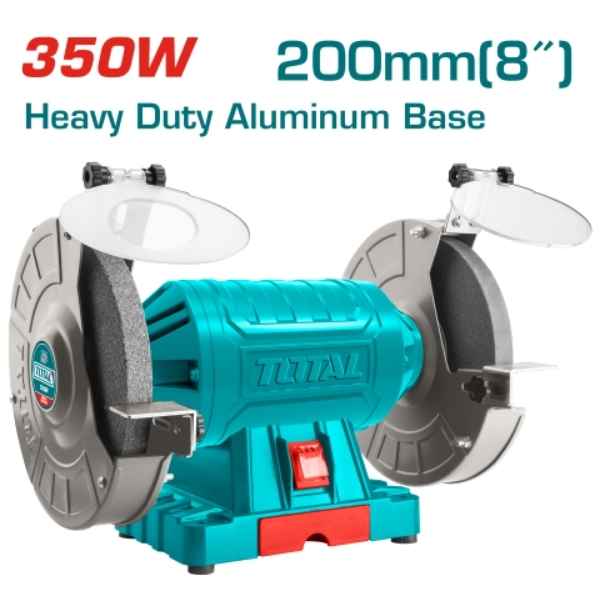 TOTAL350w Bench Grinder - TBG35020