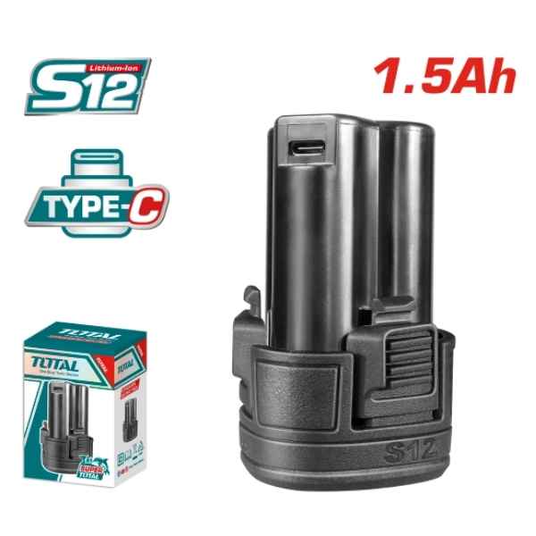 TOTAL 12V Li-Ion Battery Pack - TBLI12153