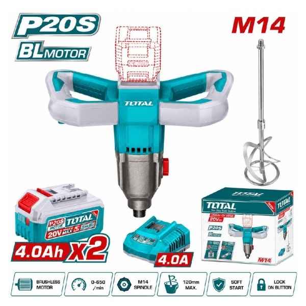 TOTAL Cordless Mixer - TMXLI20162