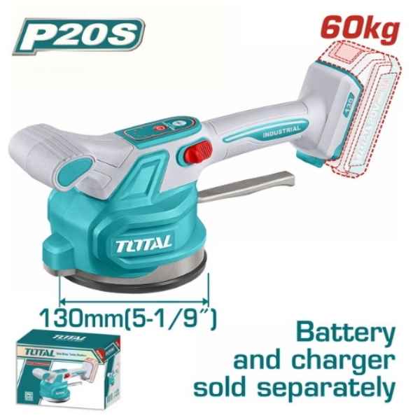 TOTAL Cordless Tile Vibration Machine  - TTVLI2001