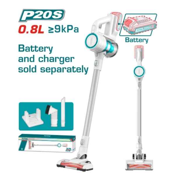 TOTAL Cordless Vacuum Cleaner - TVLI20061
