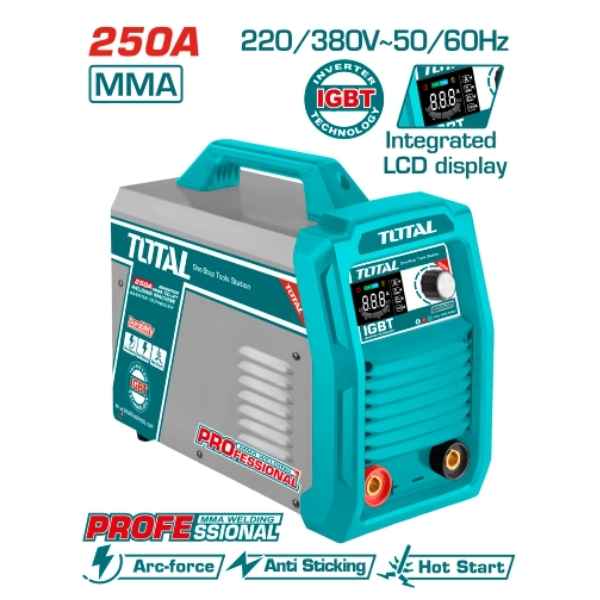 TOTAL 250A Inverter MMA Welding Machine - TW225029