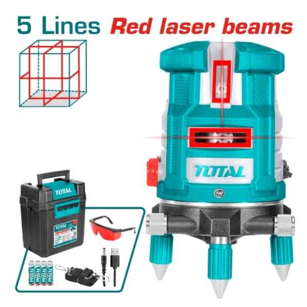 TOTAL 30M Self-Leveling Line Laser - TLL306505