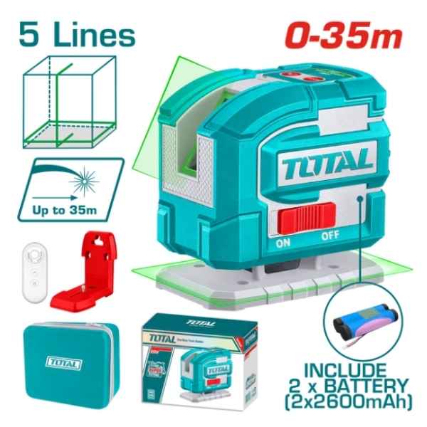TOTAL35M Self-Leveling Line Laser - Tll306502