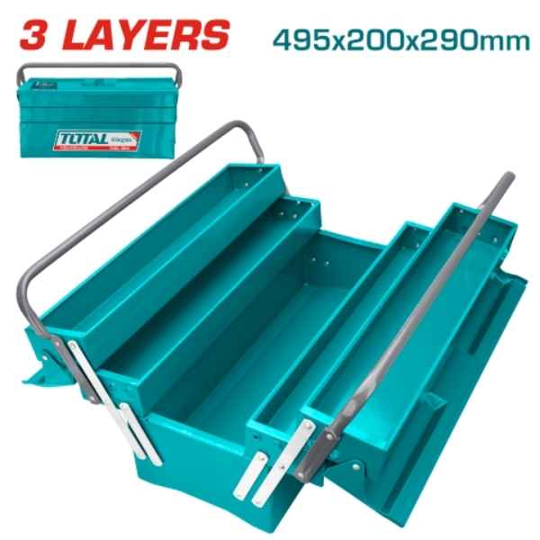 TOTAL  20"  Three Layers Tool Box - THT10701