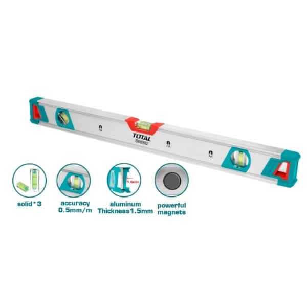 TOTAL 60CM Spirit Level - TMT20605M