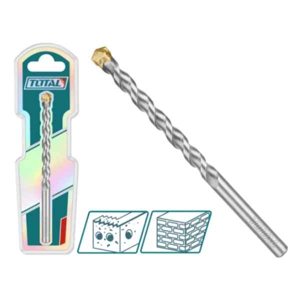 TOTAL 6mmX100mm Masonry Drill Bit - TAC260610
