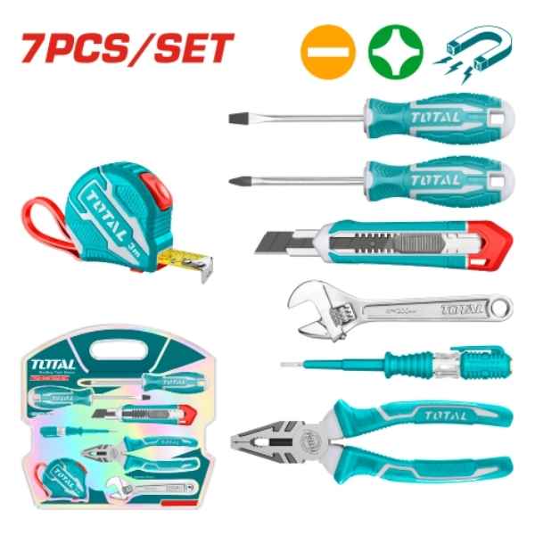 TOTAL 7pcs Hand tools set - THKTHP90076