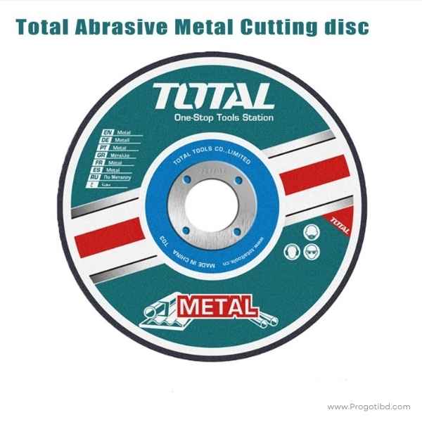 TOTAL 7″ Abrasive metal Cutting Disk - TAC2211802