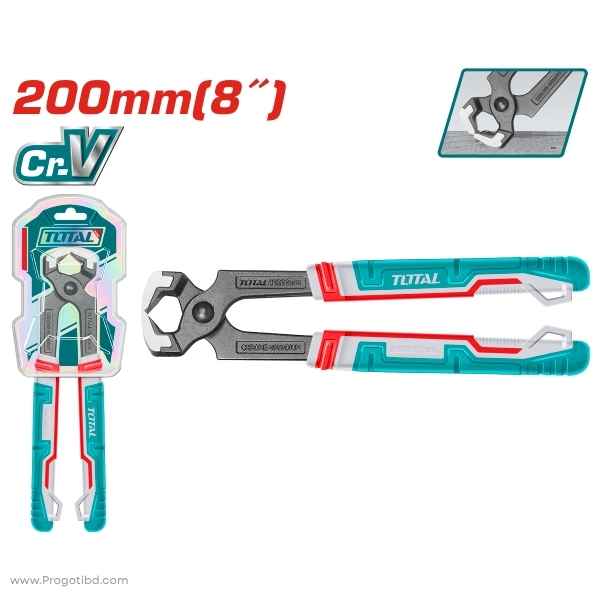 TOTAL 8" Carpenter Pliers - THT290801