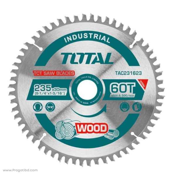 TOTAL 235mm Circular saw blade - TAC231521