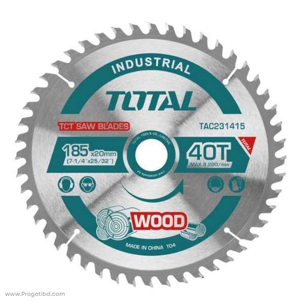 TOTAL 185mm Circular saw blade - TAC231415