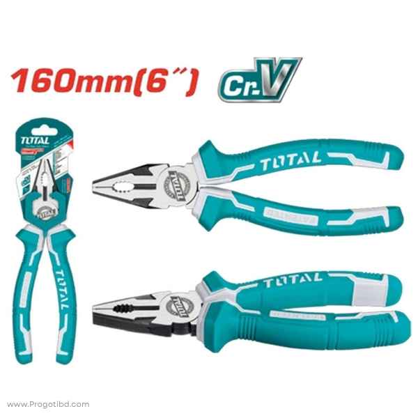 TOTAL 6″ Combination Pliers - THT210606