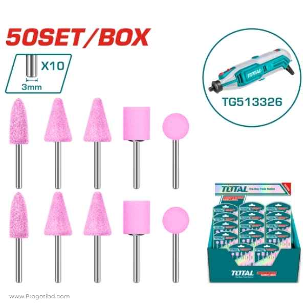 TOTAL Accessories For Mini Grinder - TAKB1012