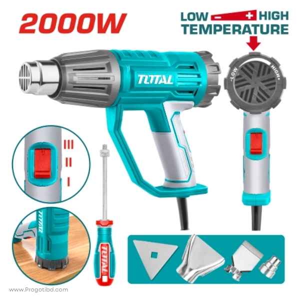 TOTAL 2000W Heat Gun - TB20045