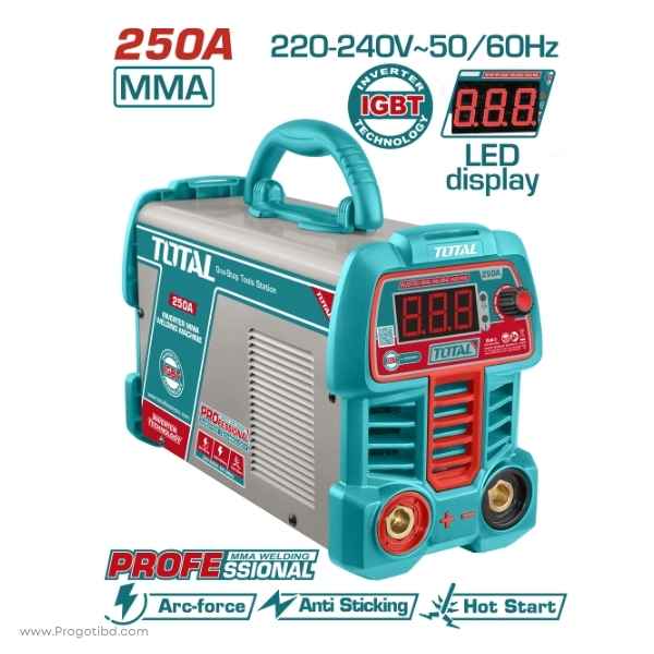 TOTAL 250A Inverter MMA Welding Machine - TW225069